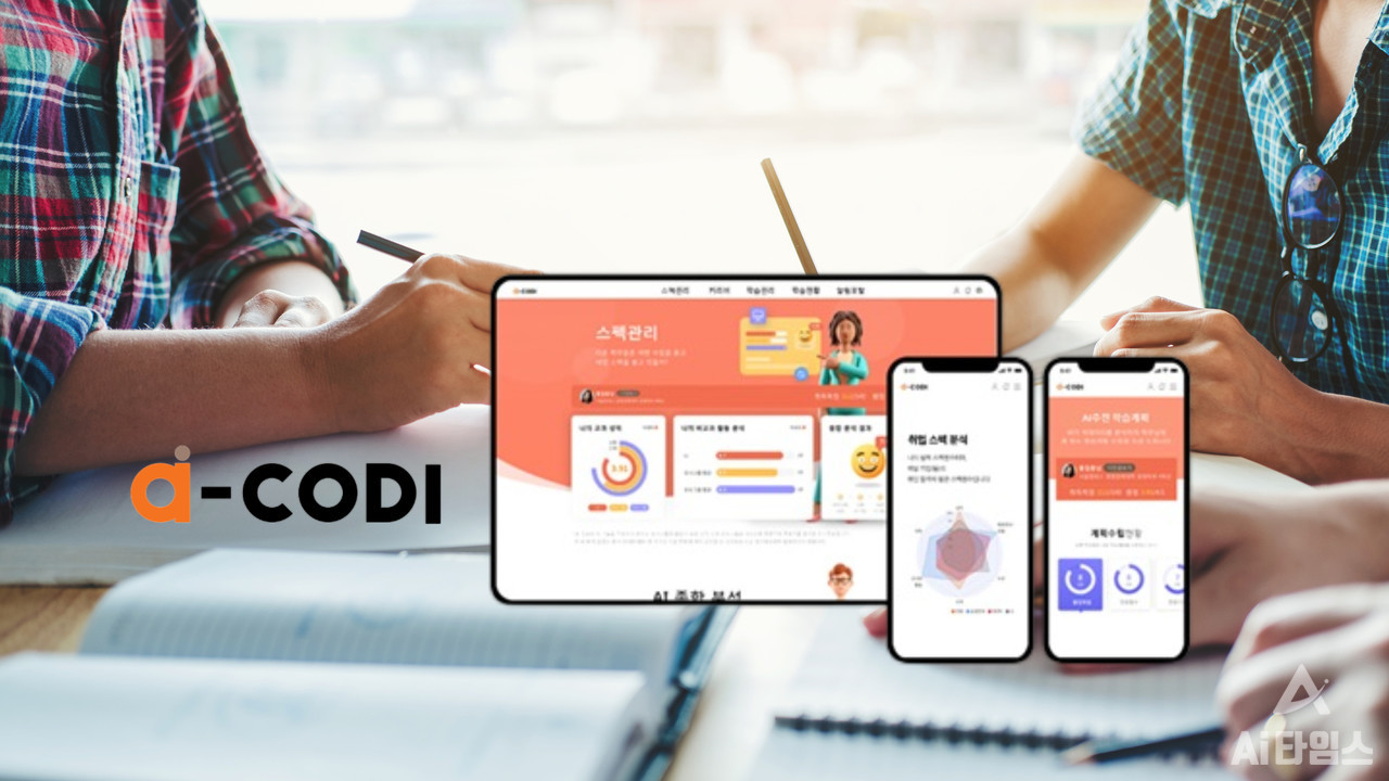 한화시스템 ICT 부문은 AI 기반 학사·교육·취업지원 솔루션 '에이아이-코디'를 공식 출시했다고 밝혔다. (사진=한화시스템·셔터스톡, 편집=김동원 기자)