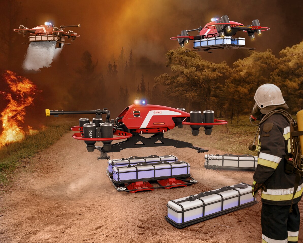 스피더는 군사활동, 응급서비스나 인명 구조를 위해 활용된다.(사진=제트팩 항공)