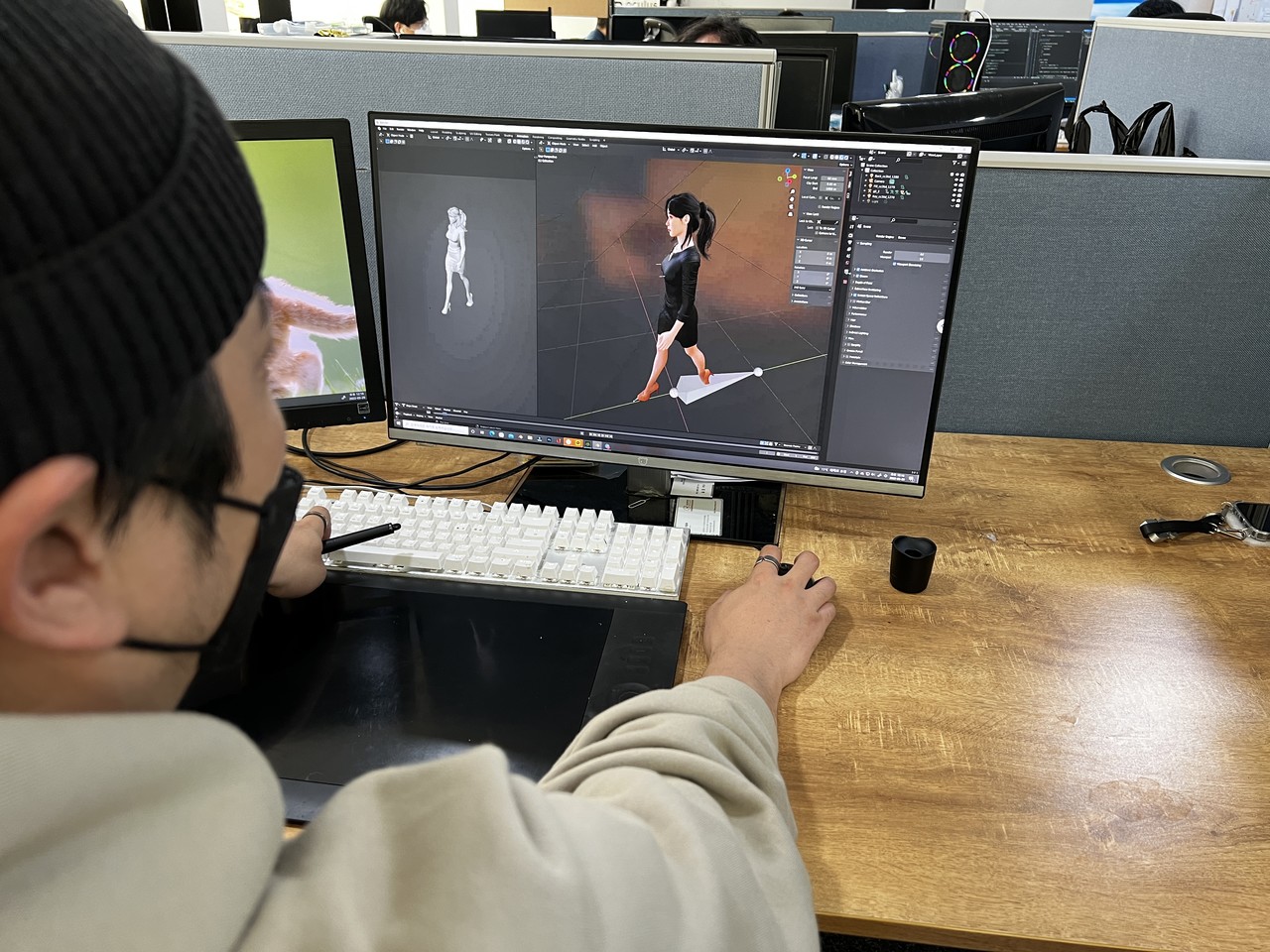 박태진 블루캡슐 총괄 아트 담당 이사가 