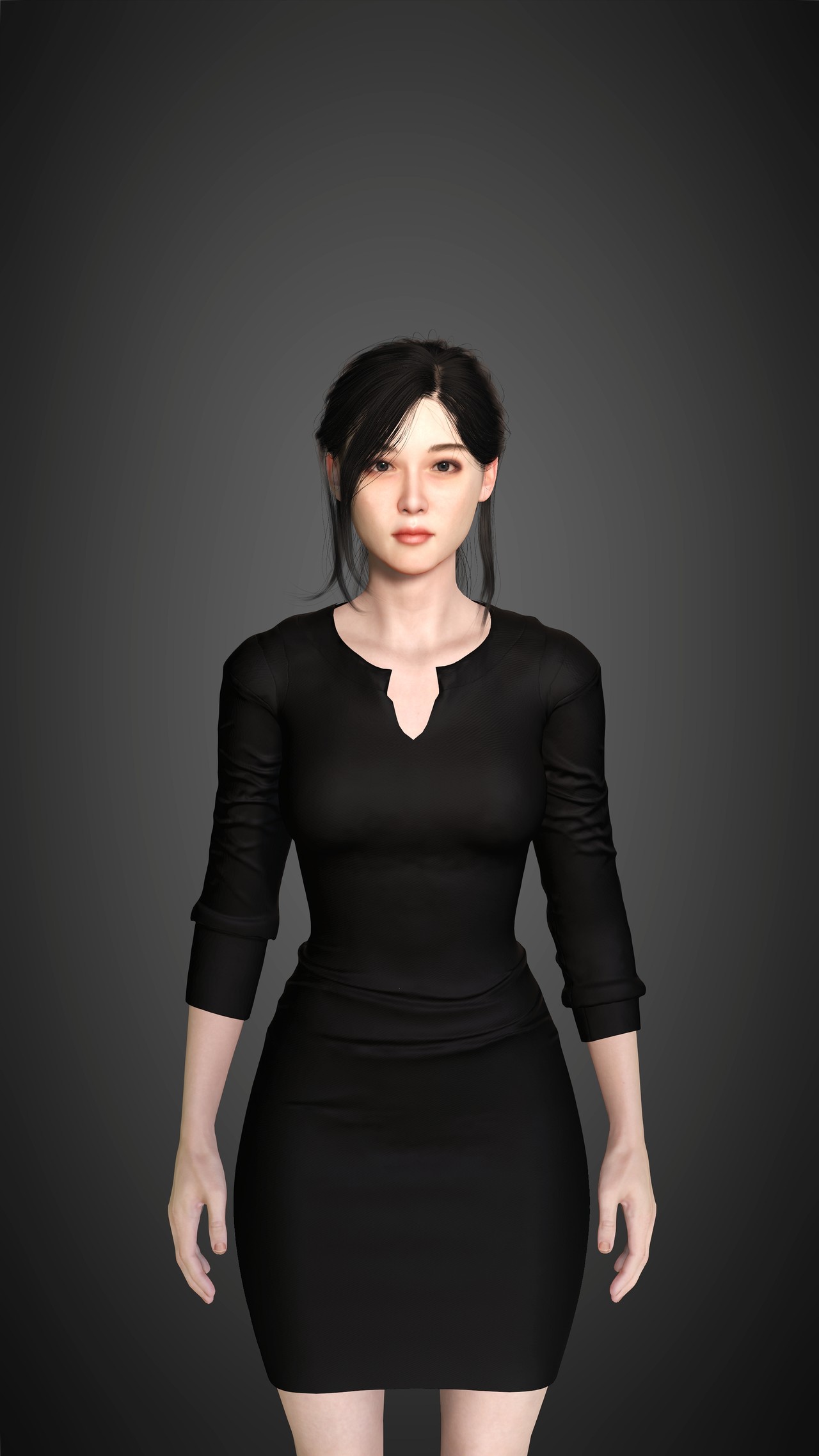 블루캡슐이 개발하고 있는 광주형 가상인간 '엘비'. (사진=블루캡슐 제공).