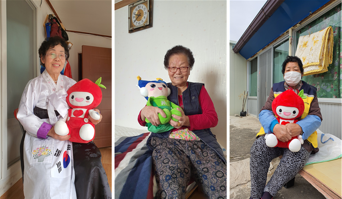 미스터마인드(주)가 개발한 인공지능(AI) 어르신 말동무 인형. (사진=미스터마인드 제공).