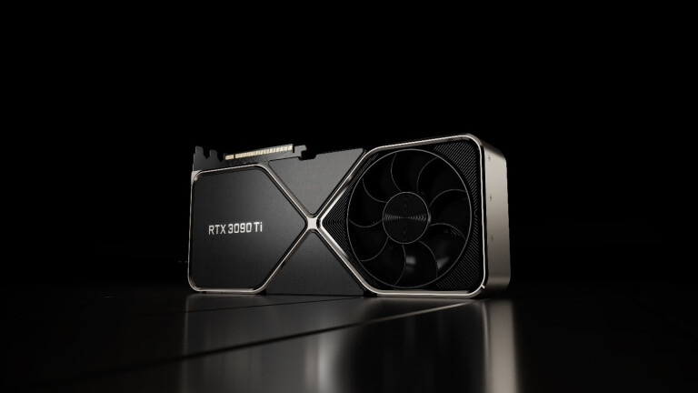 엔비디아가 31일 첫 공개한 지포스 RTX 3090 Ti. (사진=엔비디아)