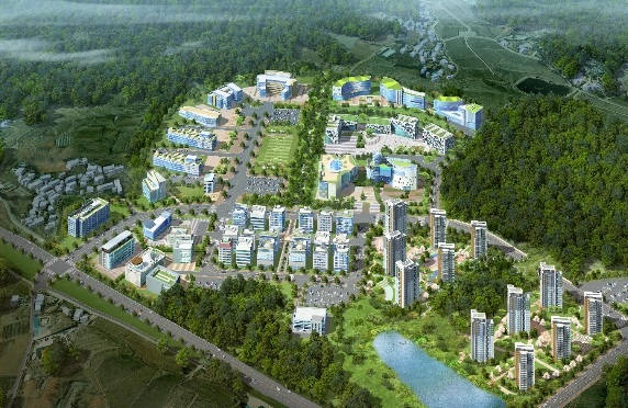 광주 도시첨단 국가산단 조감도. (사진=국토교통부 제공).