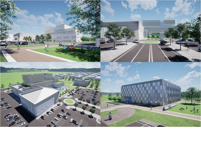 국가 AI 집적단지 조감도. (사진=광주인공지능산업융합사업단 제공).