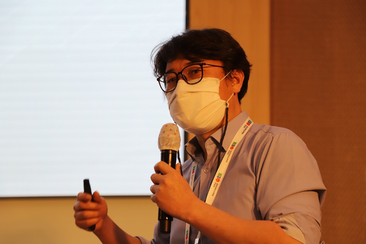 김광수 서울대학교 교수는 13일 '2022 태양광 마켓 인사이트(PVMI 2022)'에서 '영농형 태양광 하부 작물 생산성 모의 시스템'을 개발했다고 밝혔다. (사진=AI타임스).