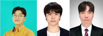 (왼쪽부터) 김경민 카이스트 신소재공학과 교수, 정운형 박사과정생, 전재범 박사과정생