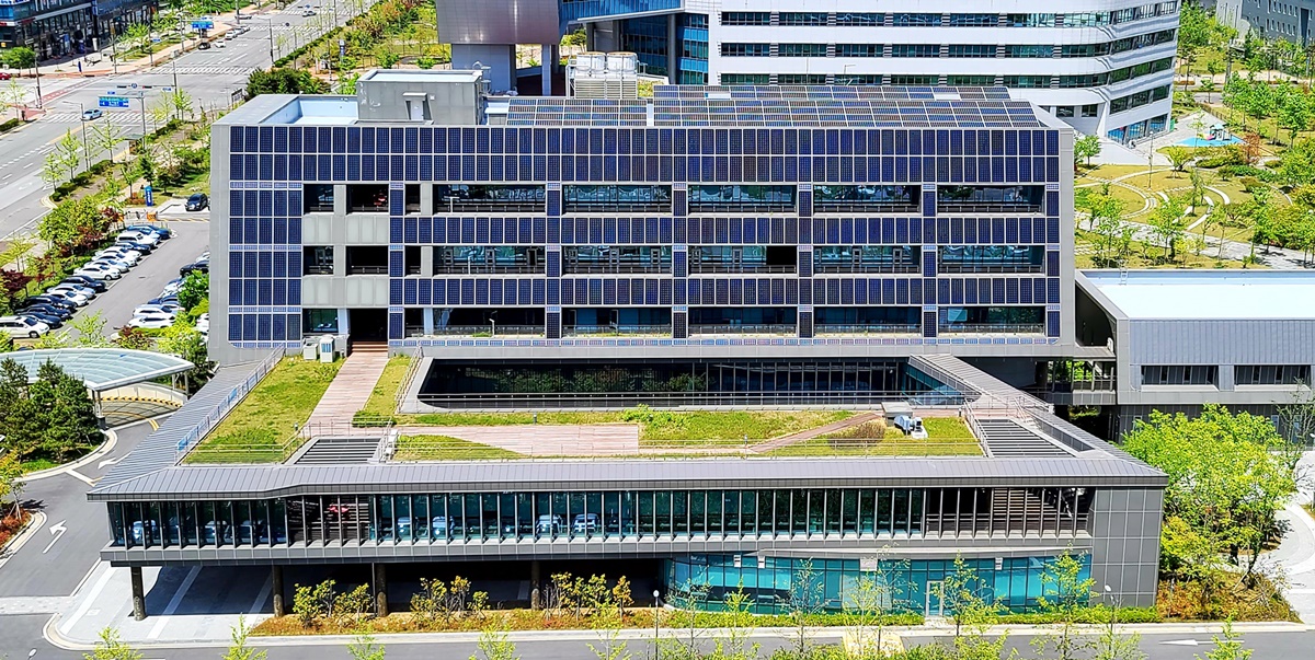 전남 나주시 에너지밸리기업개발원 전경사진. (사진=나주시 제공).