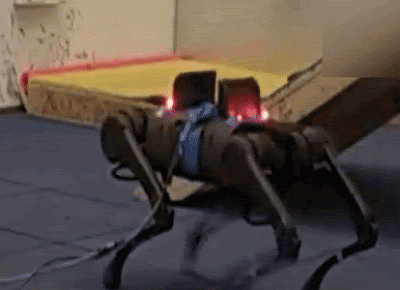 정책 학습이 완료된 두 다리 균형 작업.(사진=구글)