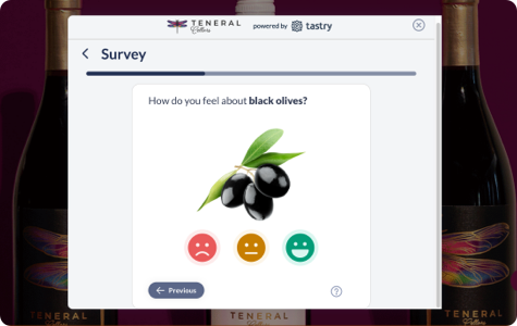미국 스타트업 '테이스트리'의 AI 소믈리에가 추천한 와인은 소비자의 기호와 90% 이상 일치했다. (사진=Tastry 홈페이지).