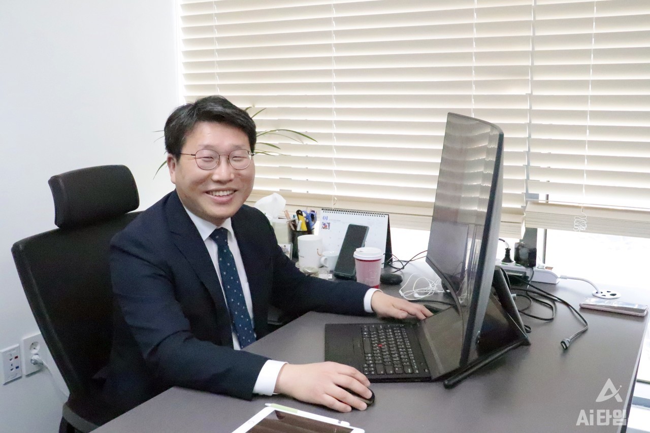 김진국 코어라인소프트 대표. (사진=김동원 기자)