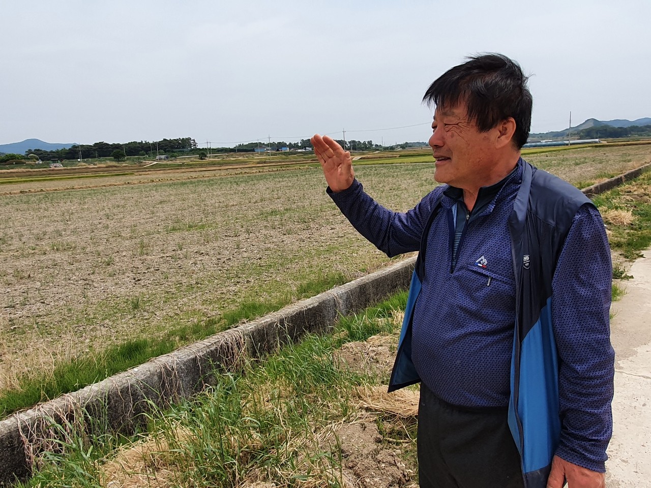 김영욱 나주시 농어업회의소 사무국장은 "비도 제대로 오지 않아 가뭄에 시달리는 상황에서 농업용수 공급이라도 적절하게 이뤄져야 한다"고 호소했다.