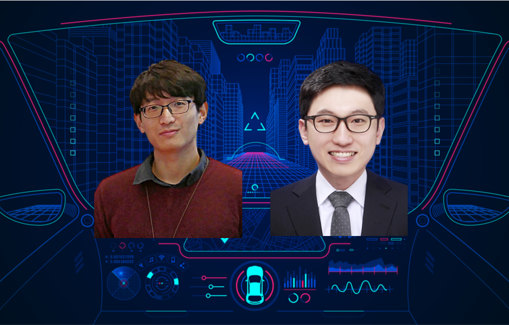 (왼쪽)강정규 ETRI 인공지능연구소 자율주행지능연구실 선임연구원 (오른쪽) 