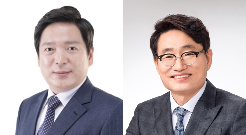 현직 남구청장인 더불어민주당 김병내 후보와 국민의힘 강현구 후보가 맞붙는다. 6·1 지방선거를 앞두고 인공지능(AI) 도시 광주 조성을 위한 광주 남구청장 후보들의 4차 산업 관련 정책들을 살펴봤다. 왼쪽부터 더불어민주당 남구청장 후보 김병내, 국민의힘 강현구 후보. (편집=AI 타임스).
