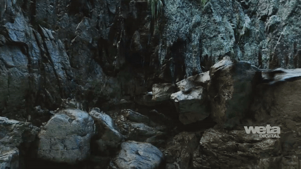 영화 '아바타'에서 시각특수효과(VFX) 기술 적용 장면. (영상=Weta Digital 유튜브).