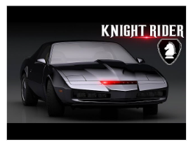 로보-01은 음성 인식으로 동작하는 나이트 라이더의 키트와 유사하다.(사진=유튜브)