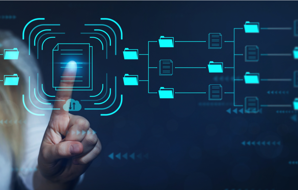 AI의 전자 문서 검색은 수초안에 수백만 건의 자료를 검색한다. (사진=셔터스톡)