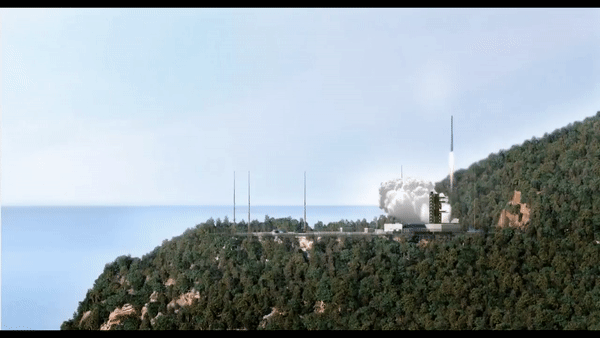 누리호 1차 발사(출처=누리호 홈페이지)