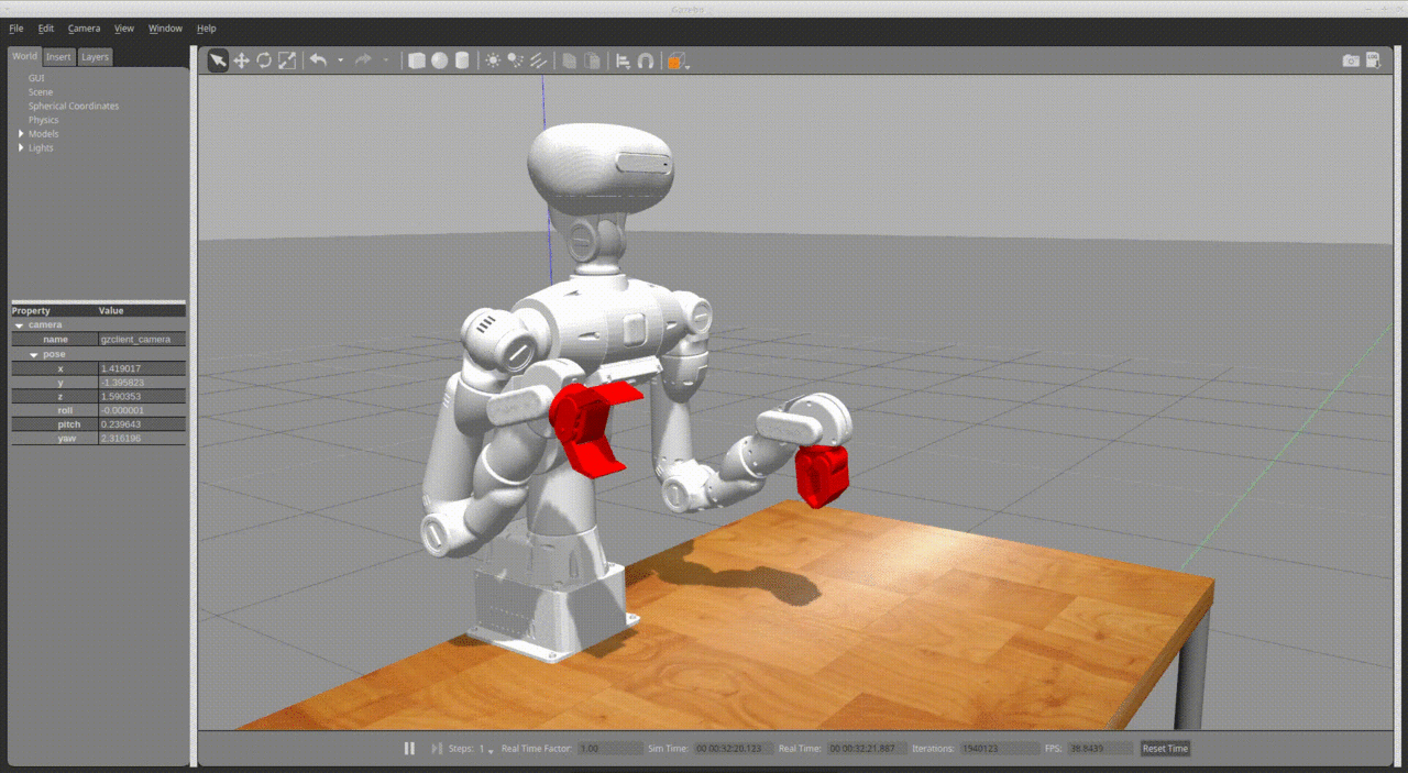 인간형 협동로봇의 동작 개발 시뮬레이터. (사진=RT코퍼레이션 홈페이지).