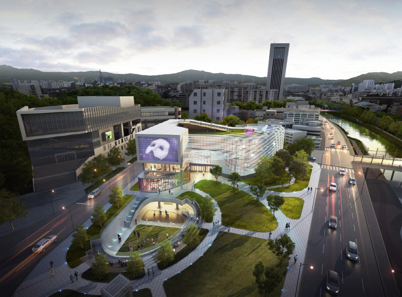 광주시립미술관 광주미디어아트플랫폼 'G.MAP' 조감도. (사진=광주광역시청 제공).