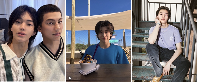 쌍둥이 형제부터 매력적인 '남사친(남자사람친구)'까지 신선한 가상인간들이 등장하고 있다. (사진=각 버추얼휴먼 SNS캡쳐).