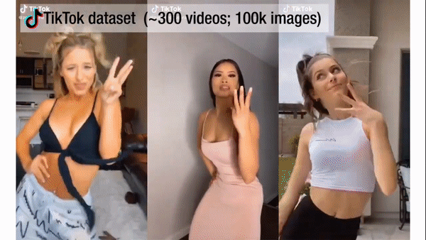 미국 미네소타대학교 컴퓨터과학‧공학과의 한 박사과정 학생이 틱톡(TikTok) 댄스 영상과 인공지능(AI) 기술을 기반으로 3D 아바타를 구현해냈다. (영상=Yasamin Jafarian 유튜브 채널).