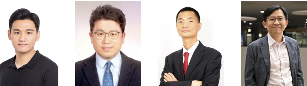 (왼쪽부터) 김장환 KAIST 신소재공학과 박사, 권석준 성균관대 화학공학·고분자공학부 교수, 김봉훈 DGIST 로봇및기계전자공학과 교수, 김상욱 KAIST 신소재공학과 교수. (사진=KAIST)