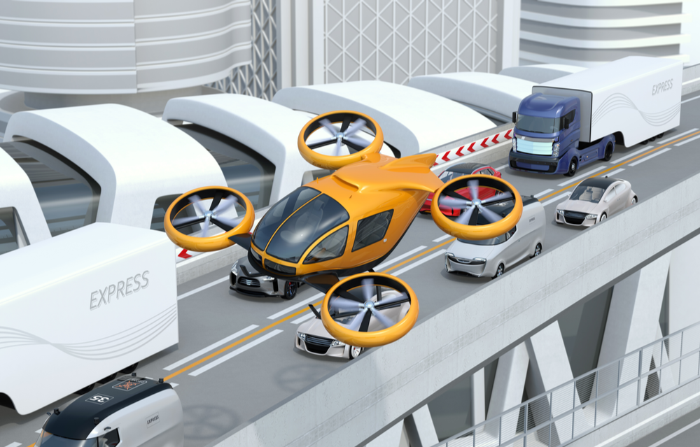 상상 속 미래 교통수단이 현실로 다가오고 있다. (사진=셔터스톡)