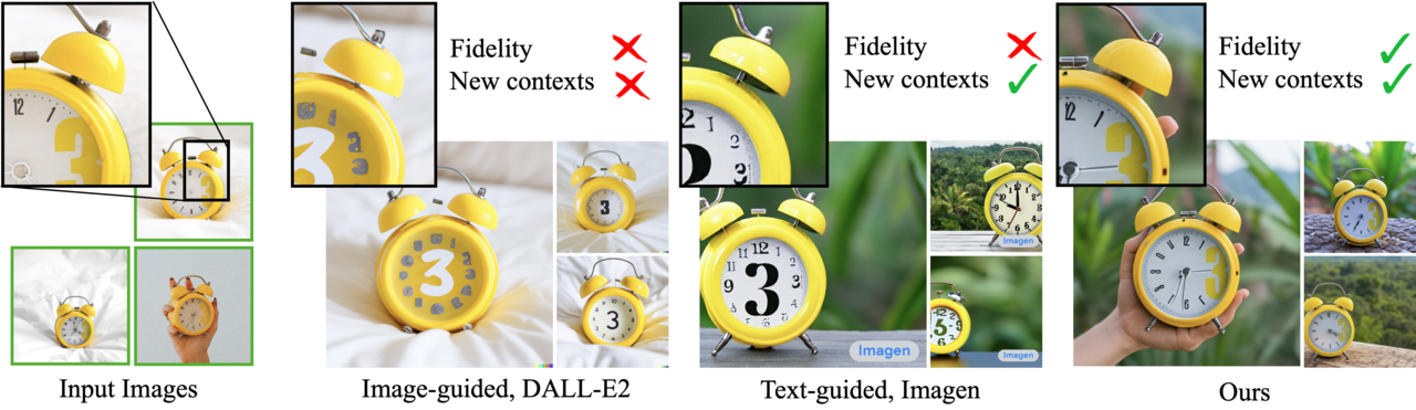 입력한 이미지 및 텍스트를 기반으로 다양한 모델을 통해 이미지 생성.(사진=구글)