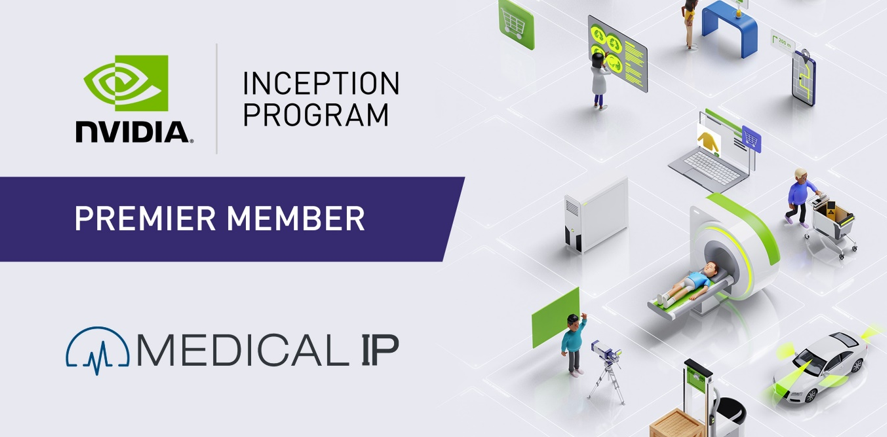메디컬아이피(대표 박상준)는 엔비디아 인셉션(NVIDIA Inception) 프리미어 파트너로 선정됐다. (사진=메디컬아이피)