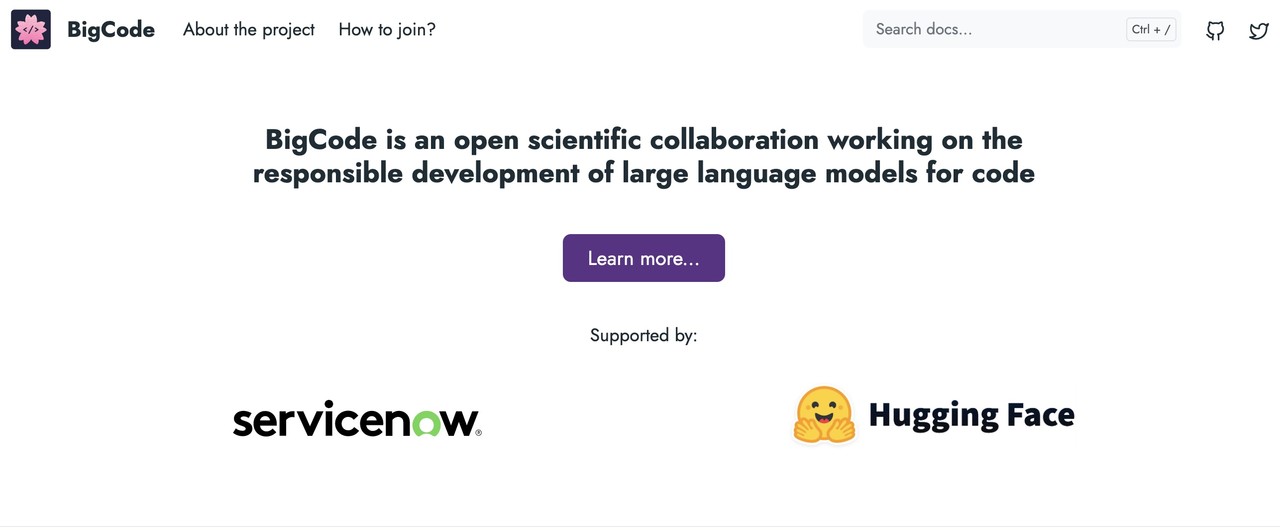 (사진=빅코드 프로젝트 홈페이지)