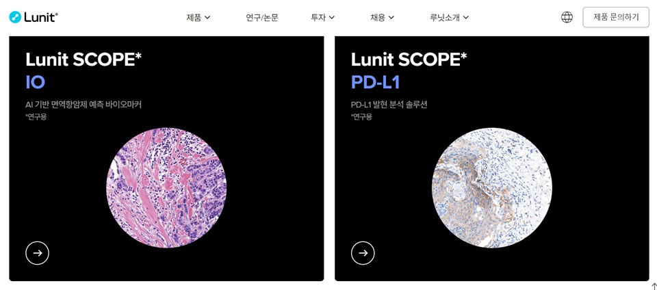 홈페이지에 소개된 '루닛 스코프' (사진=루닛)