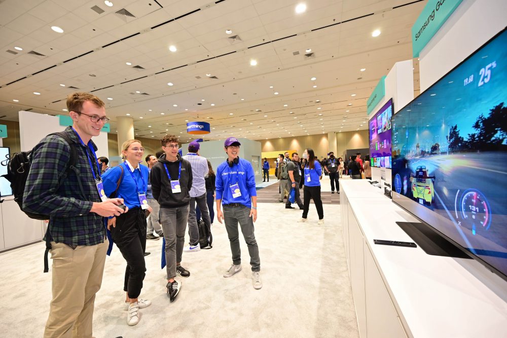 삼성 개발자 콘퍼런스 2022 전시 부스 현장 (사진=삼성전자)