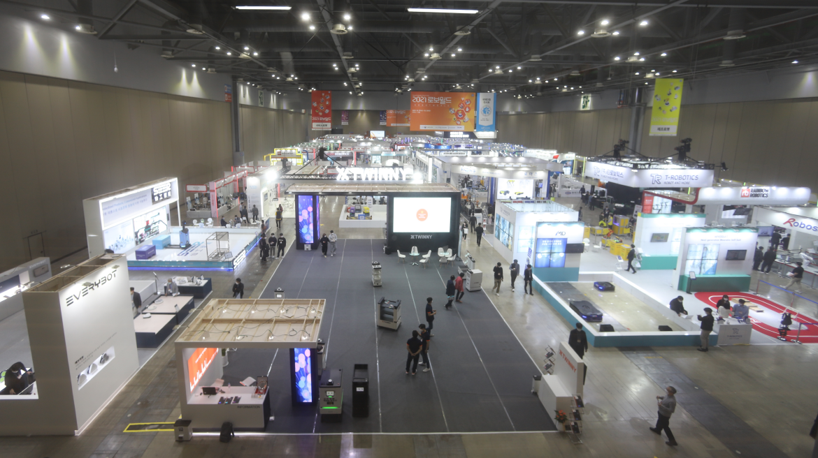 2022 로보월드가 26일 경기도 고양시 킨텍스에서 열린다. 사진은 지난해 행사 장면 (사진=2022 로보월드)
