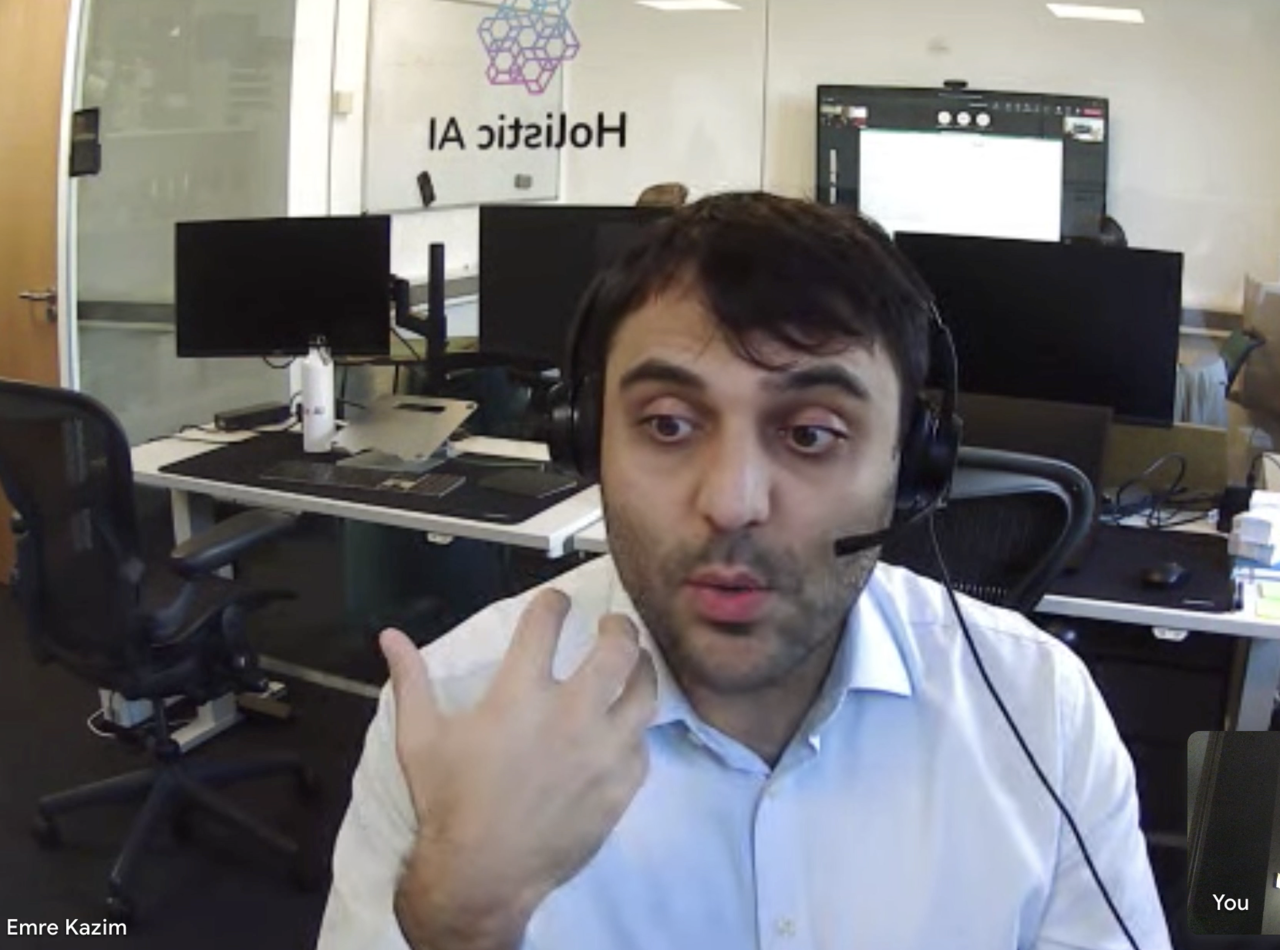 카짐은 EU AI규제안에 대한 아쉬움도 밝혔다.