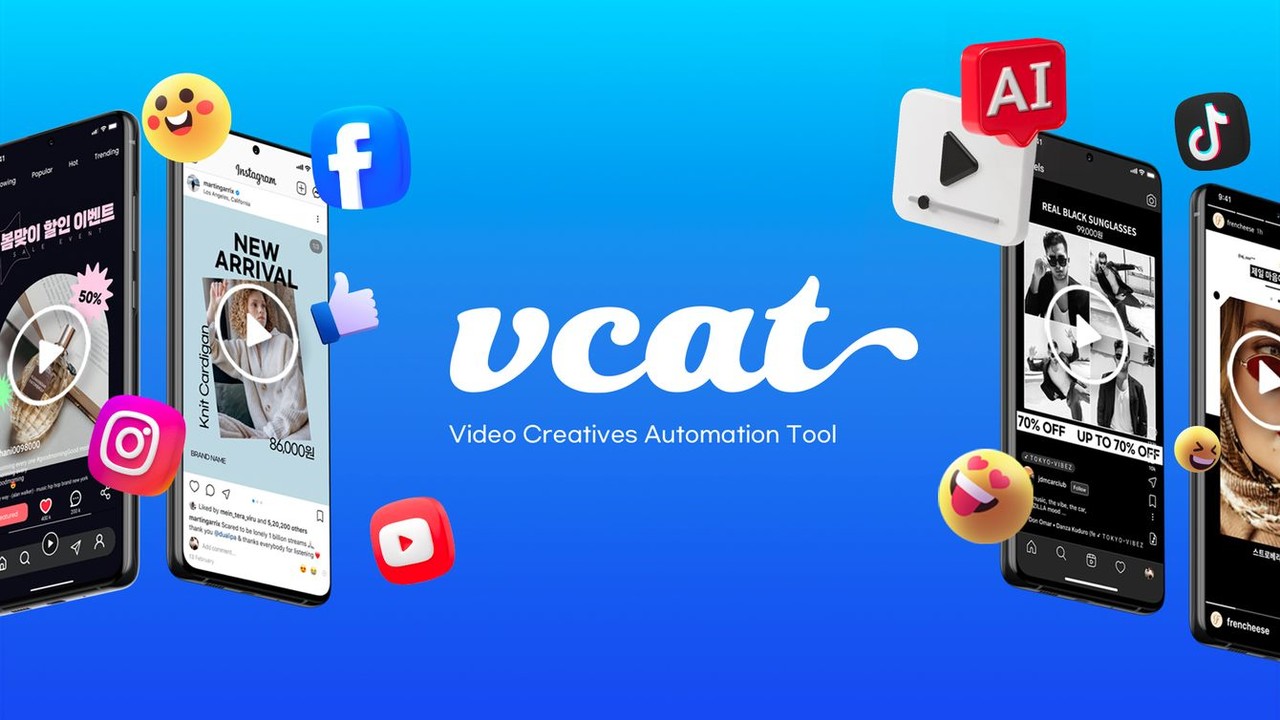 파이온코퍼레이션의 AI 광고제작 솔루션 '브이캣' (사진=파이온코퍼레이션)