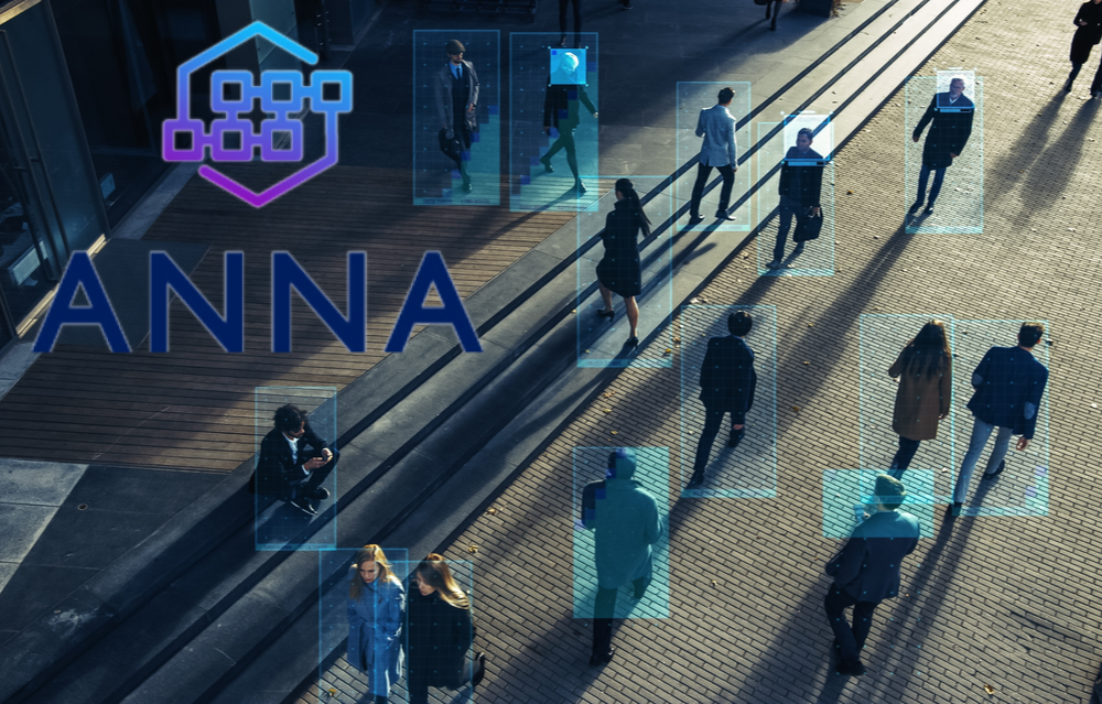 애나가 AI로 CCTV 화면 대규모 군중 이동 방향을 예측할 수 있는 기술을 개발했다. (사진=애나, 셔터스톡)