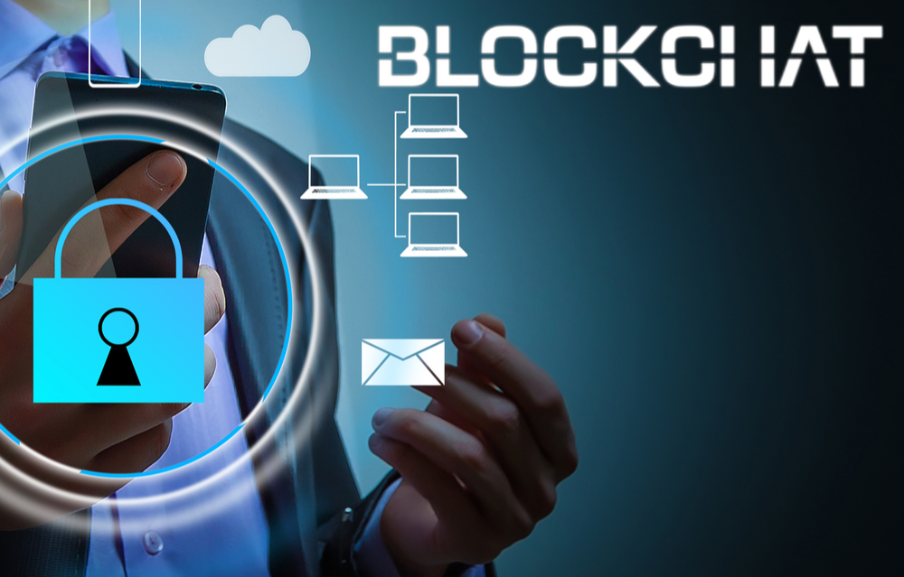 세계에서 처음으로 중앙 서버가 필요 없는 무료 메신저 서비스 '블록챗'이 나왔다. (사진=블록체인랩스, 셔터스톡)