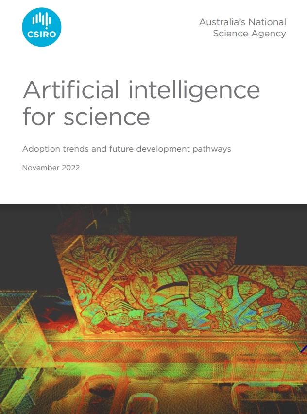 호주 연방과학산업연구기구의 보고서 '과학을 위한 AI' (사진=CSIRO)