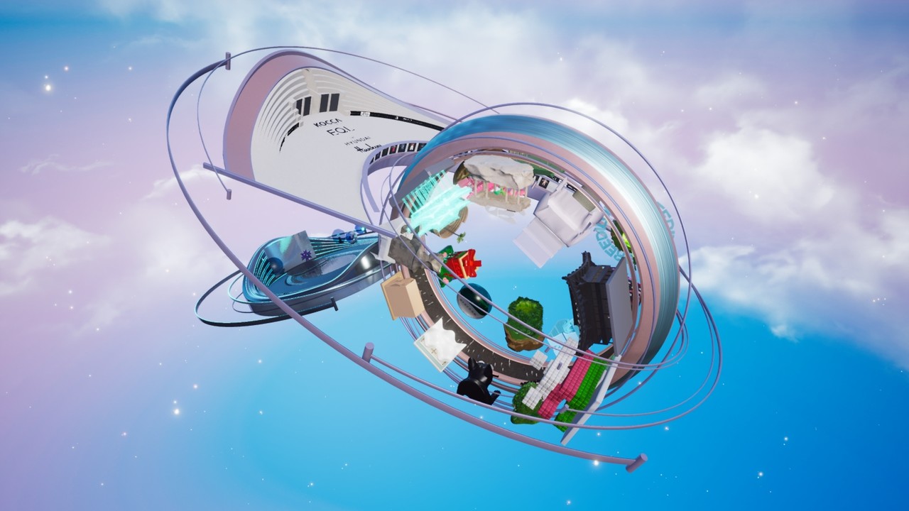 KMFF 2022의 3개 시티(패션시티, 쇼핑시티, 엔터시티) 전경 (사진=콘텐츠진흥원)