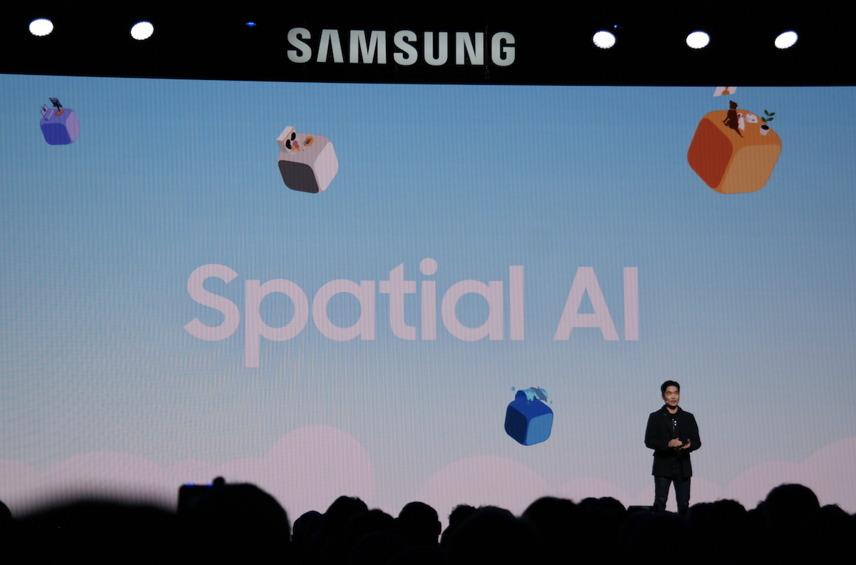  '공간인지 AI' 기술을 소개하는 승현준 삼성리서치 소장