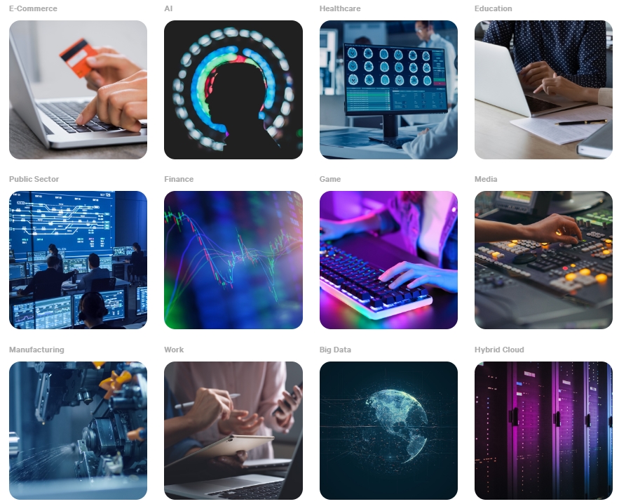 다양한 통합 솔루션을 제공하는 네이버 클라우드 서비스(사진=네이버 클라우드 홈페이지)