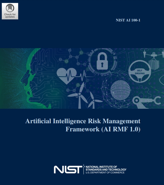 AI RMF 1.0 표지 (사진=NIST)