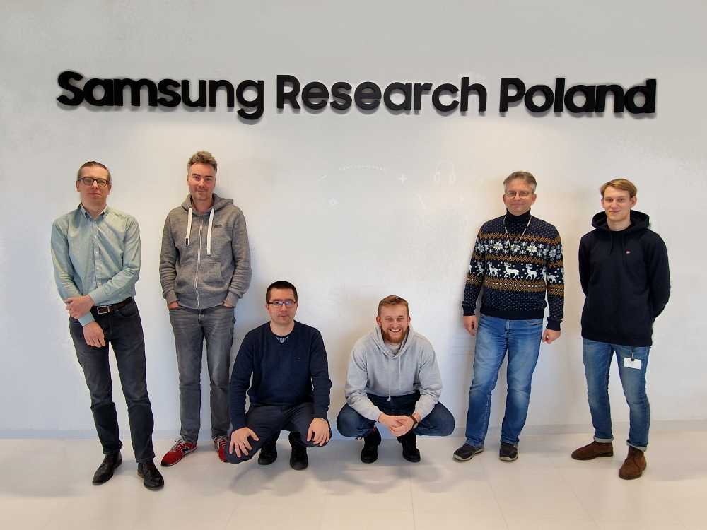 삼성리서치 폴란드연구소 연구진 (사진=삼성전자)