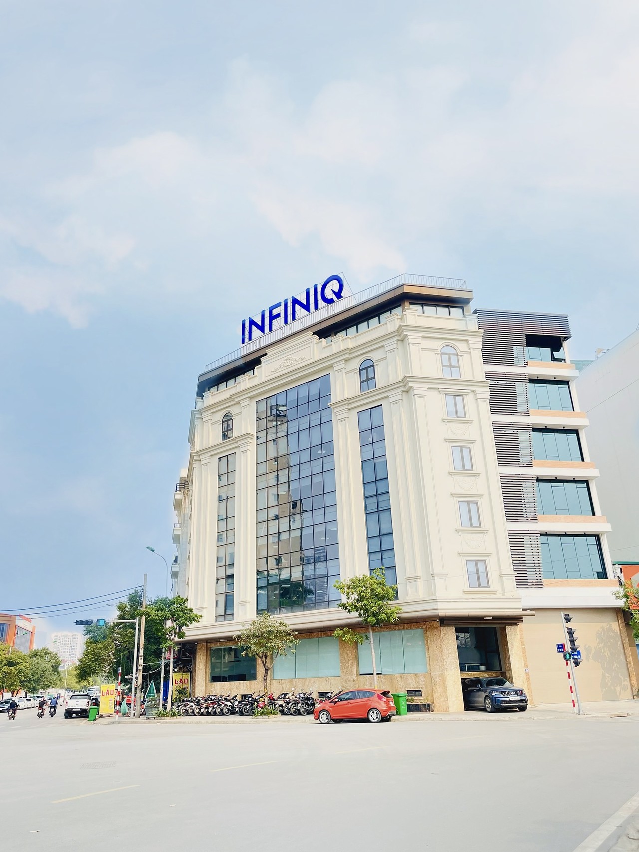 인피닉 베트남 법인 하노이 신사옥 전경 (사진=인피닉)