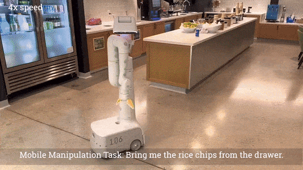 ‘서랍에서 과자를 가져와’라는 명령을 수행하는 로봇 (사진=구글)