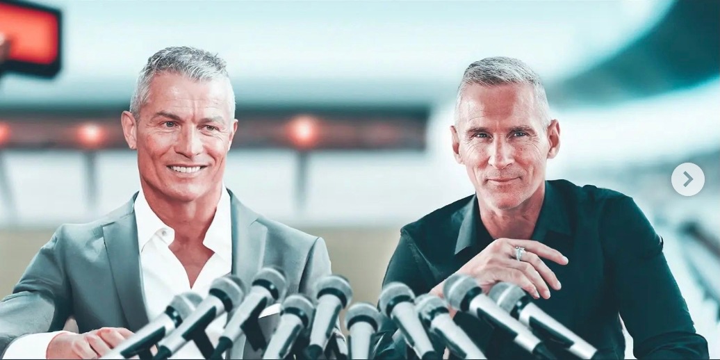 크리스티아누 호날두(왼쪽)와 리오넬 메시의 합성 사진 (사진=인스타그램 Alper Yesiltas)