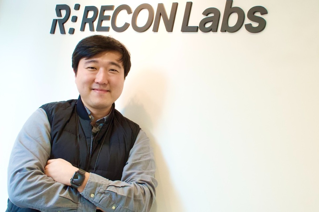 Seonghoon Ban, the CEO of ReconLabs (photo by Ju Young Lee)