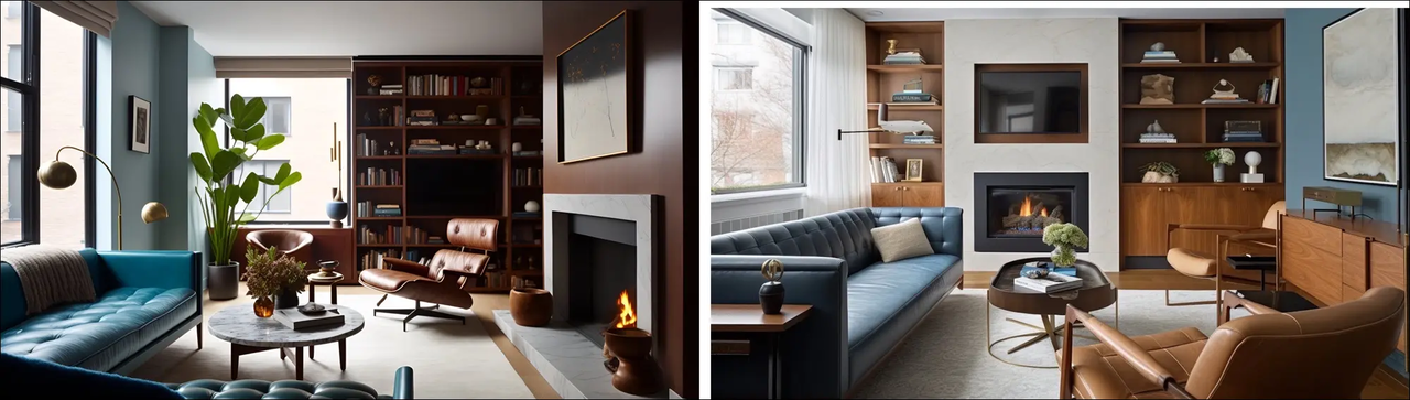 미드저니 v4(왼쪽)와 v5 비교 (사진=미드저니)