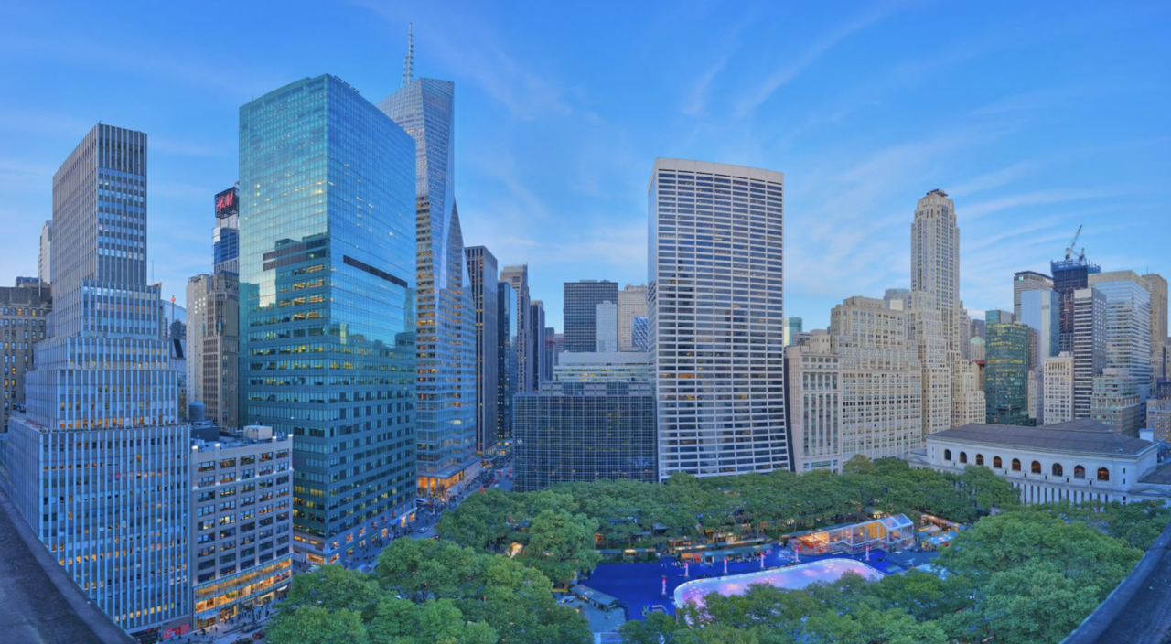 Bryant Park Dreamscape (Before the Virus) -  Daniel Ambrosi (사진=엔비디아 AI 아트갤러리)