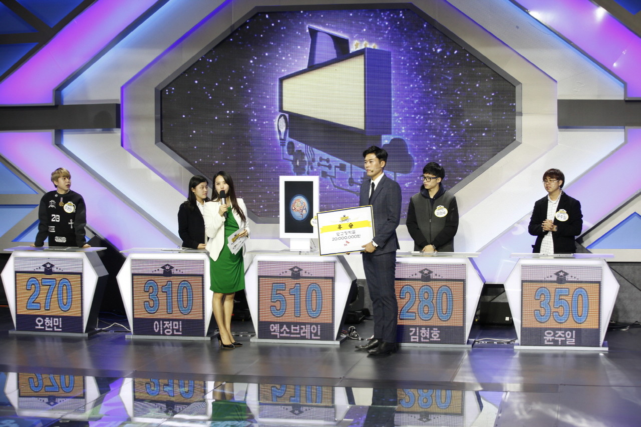 ETRI's 'Exobrain' appeared and won the scholarship quiz (Photo = ETRI)